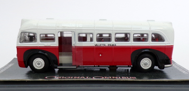 Corgi 1/76 Scale OM41006 - AEC 4Q4 S/Deck Bus - Malta Red/White
