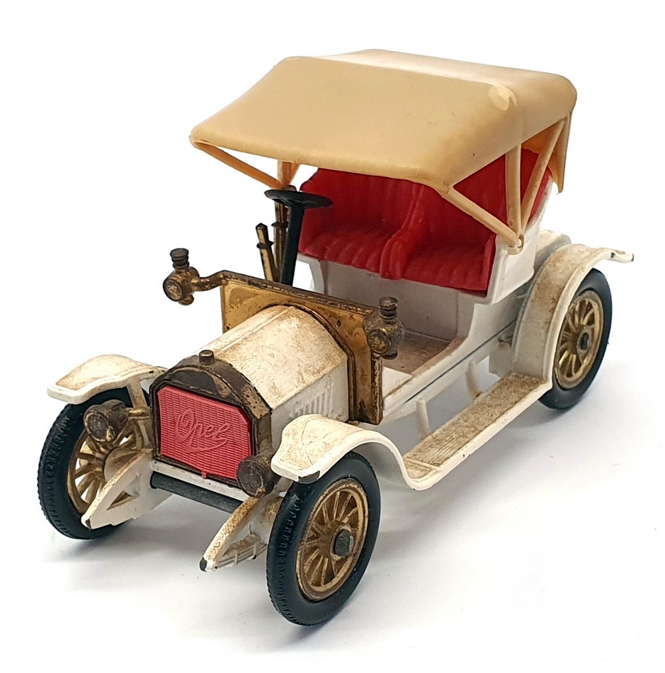 Matchbox Models Of Yesteryear Y-4 - 1909 Opel Coupe - White