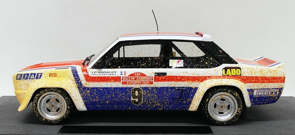 Top Marques 1/18 Scale TOP043AD - Fiat 131 Abarth San Remo Winner 1977