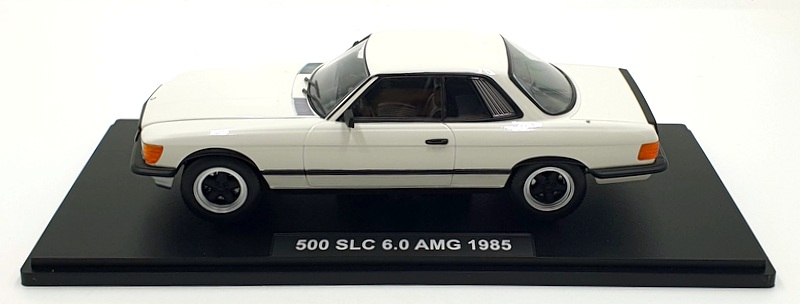 KK 1/18 Scale Diecast KKDC180892 - 1985 Mercedes-Benz 500 SLC 6.0 AMG - White