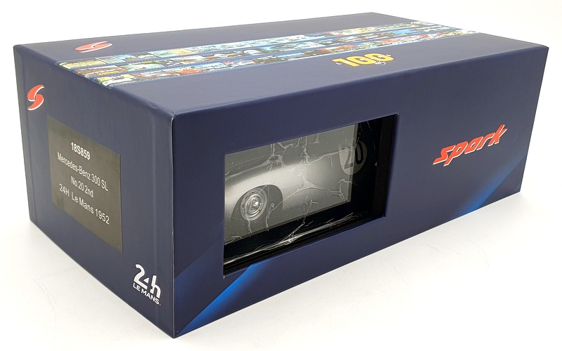 Spark 1/18 Scale 18S859 - Mercedes-Benz 300 SL #20 Le Mans 1952 Spark 1/18 Scale 18S859 - Mercedes-Benz 300 SL #20 Le Mans 1952