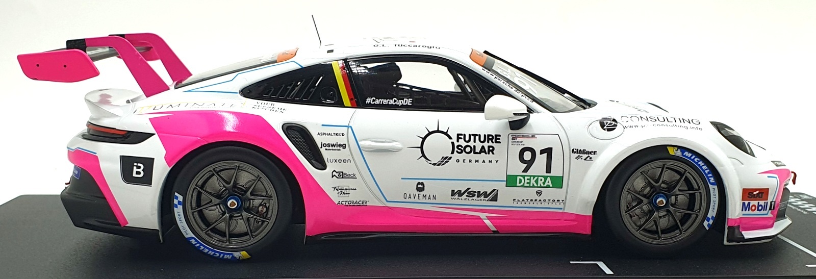 IXO 1/18 Scale LEGT18-24CUP004 - Porsche 911 GT3 Cup #91