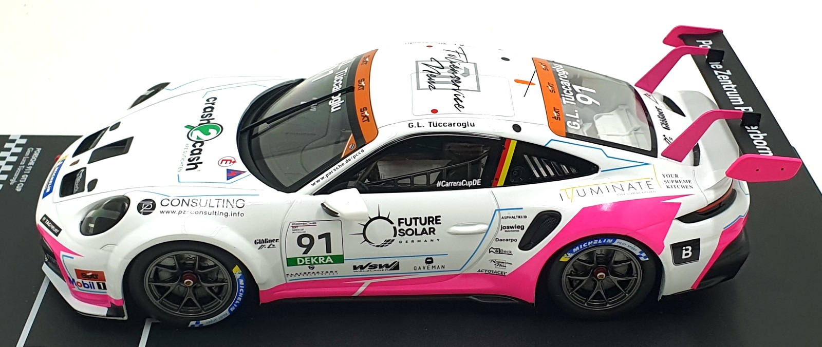 IXO 1/18 Scale LEGT18-24CUP004 - Porsche 911 GT3 Cup #91 Deutschland 2025 IXO 1/18 Scale LEGT18-24CUP004 - Porsche 911 GT3 Cup #91 Deutschland 2025