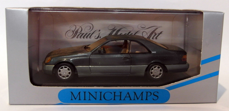 Minichamps 1/43 Scale diecast 32601 Mercedes Benz 600 SEC Malachit green