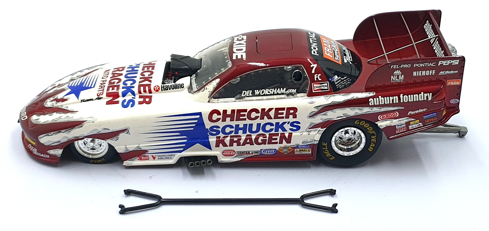 ファニーカー　Mopar & Checker Schuck's Kragen Checker Kragen Schuck's ファニーカー Mopar NHRA 1:24 &amp