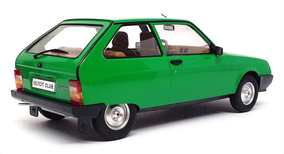 Triple9 1/18 Scale Diecast T9-1800334 - 1992 Oltcit Club 11 RL - Green Triple9 1/18 Scale Diecast T9-1800334 - 1992 Oltcit Club 11 RL - Green