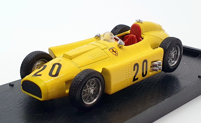 Brumm 1/43 Scale Model Car R128 - Ferrari D50 1956 - Yellow | eBay