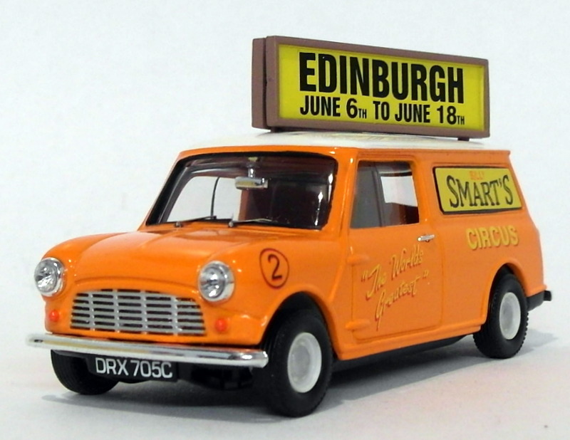 Corgi 1/43 Scale Diecast CC02001 - Mini Van - Billy Smarts Circus