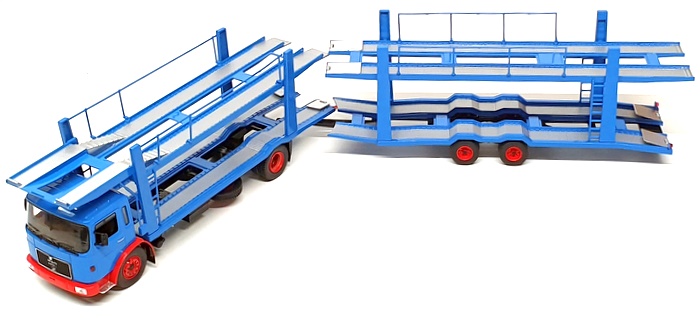 Ixo Models 1/43 Scale Diecast TTRX034 - MAN F7 Car Transporter