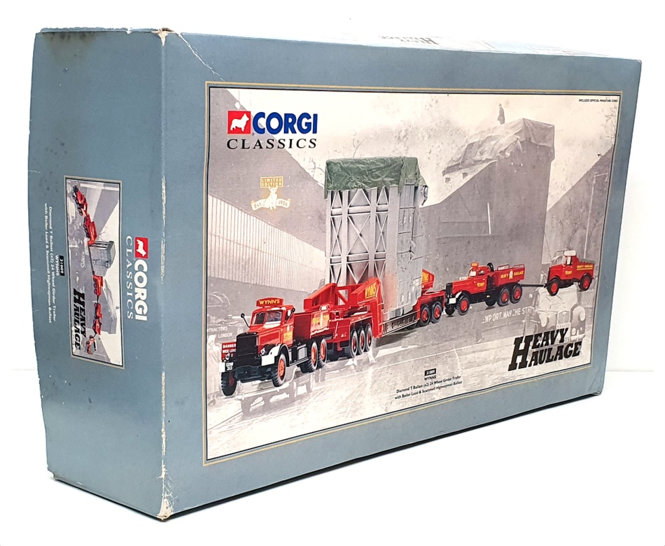 Corgi 1/50 31009 Diamond T Ballast x2 Boiler Load Scammell Highwayman Wynns