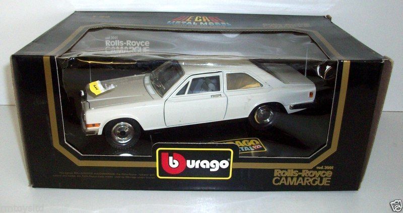 Burago 1/22 - Rolls Royce Camargue Grey | eBay