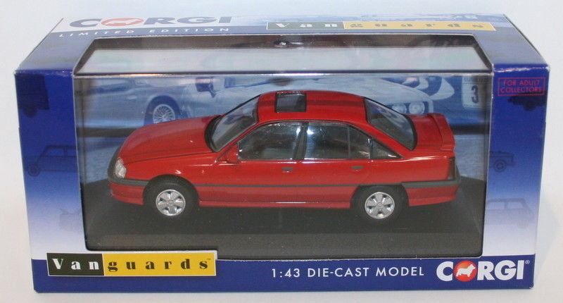 Vanguards 1/43 Scale VA14002A Vauxhall Carlton GSi Carmine Red RHD