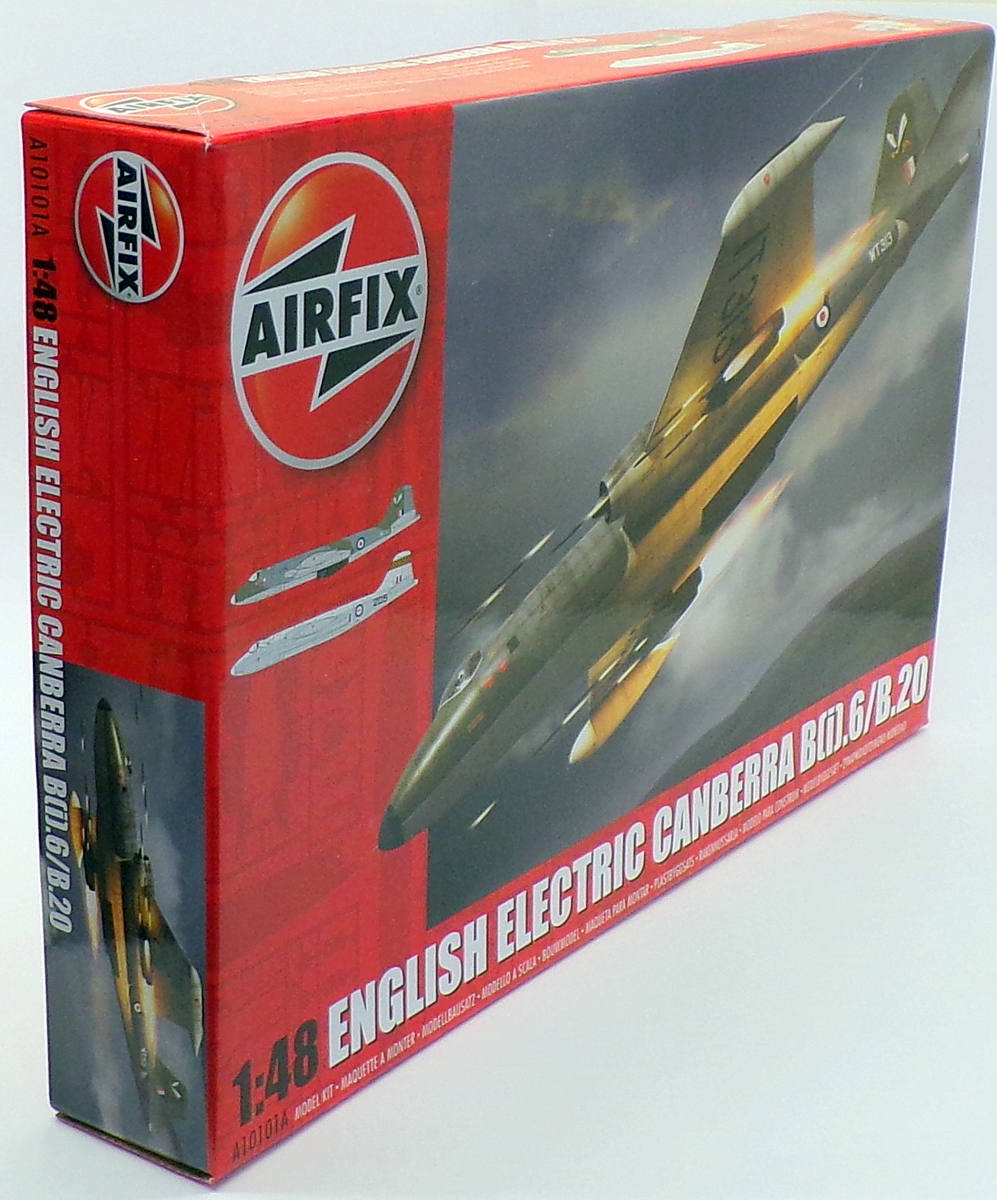 Airfix 1/48 Scale Model Kit A10101A - English Electric Canberra B(i).6 ...