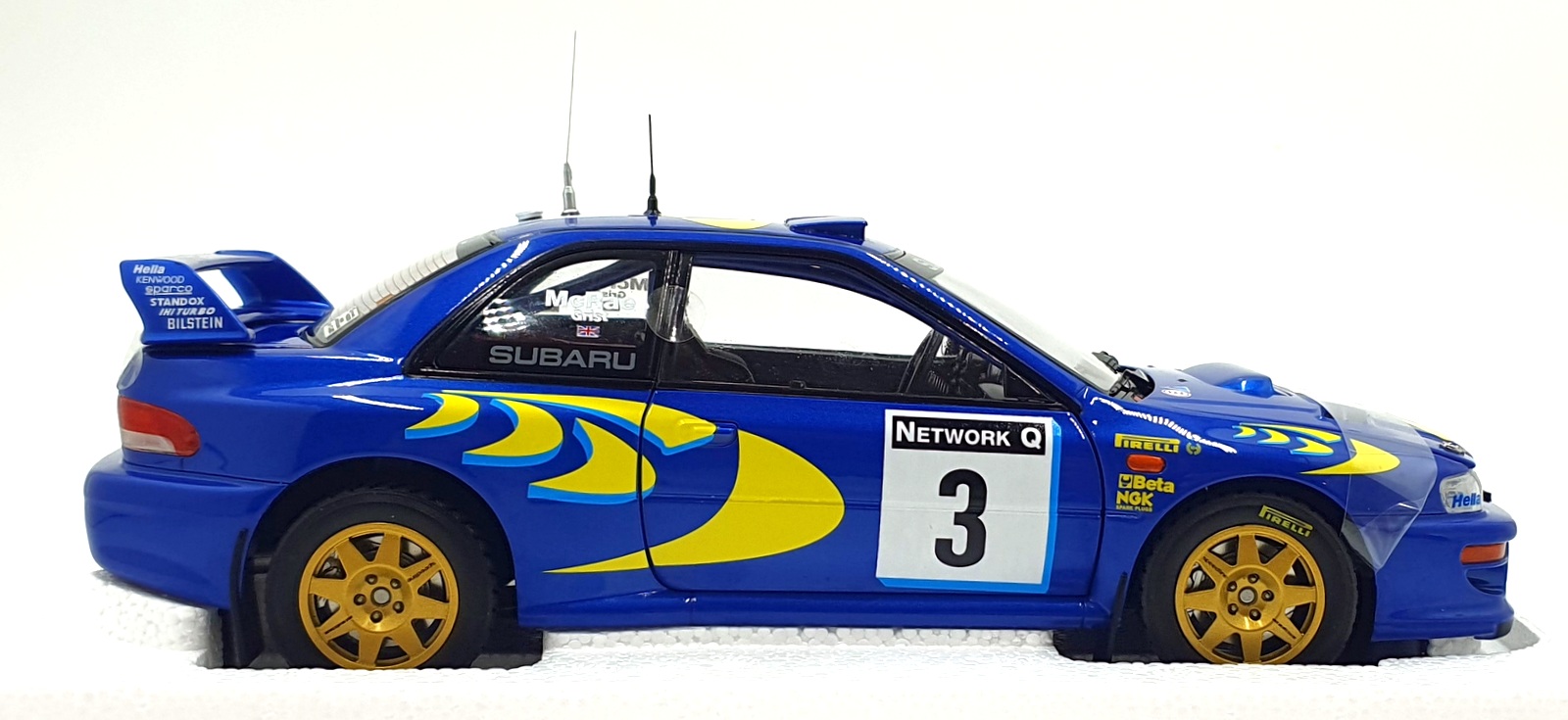 Sun Star 1/18 Diecast 5781 - Subaru Imprezza S5 WRC'97 #3 1st RAC Rally 1997 Sun Star 1/18 Diecast 5781 - Subaru Imprezza S5 WRC'97 #3 1st RAC Rally 1997