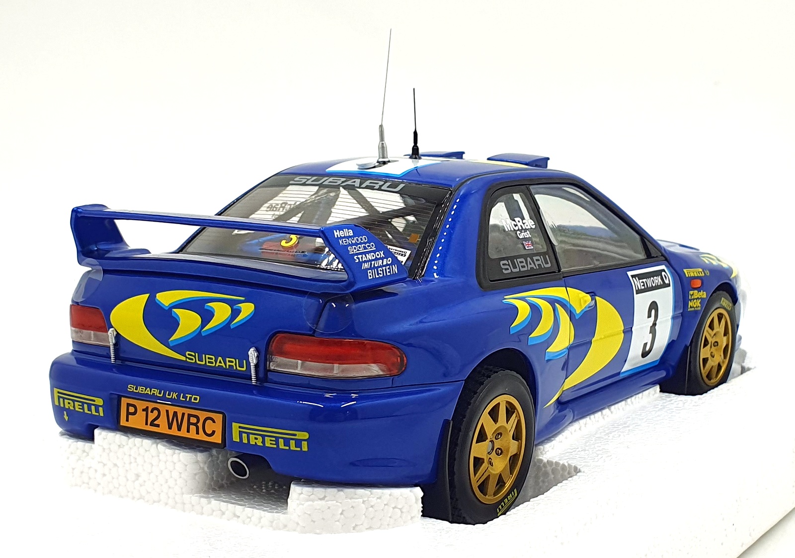 Sun Star 1/18 Diecast 5781 - Subaru Imprezza S5 WRC'97 #3 1st RAC Rally 1997 Sun Star 1/18 Diecast 5781 - Subaru Imprezza S5 WRC'97 #3 1st RAC Rally 1997