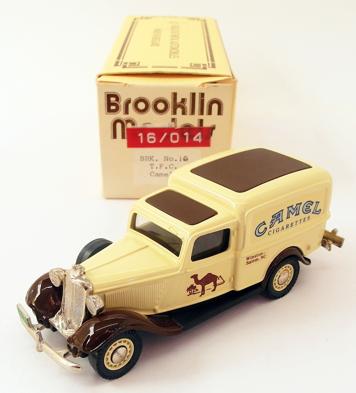 THE BROOKLIN COLLECTION ミニカー Brooklin Models 1/43 Scale BRK16 015 - 1936 Dodge Van - Tobacco