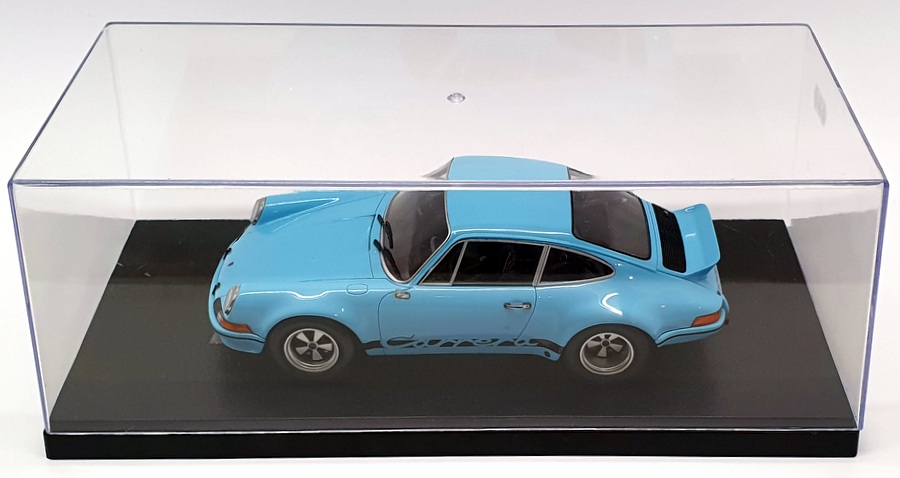 Minichamps 1/18 Scale 107 065021 - Porsche 911Carrera RSR Blue + Display Case