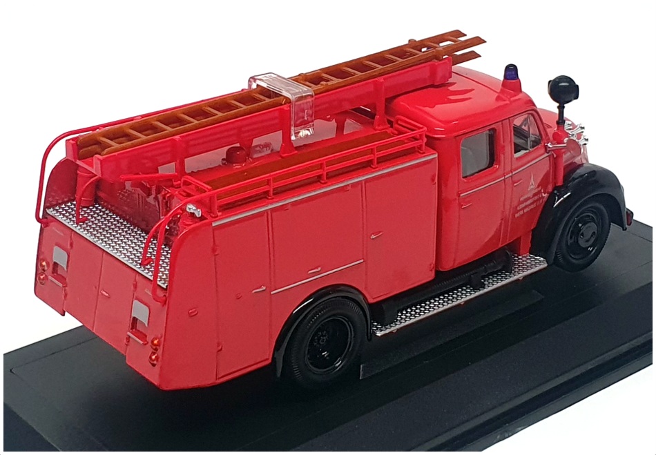 Road Signature 1/43 Scale 43010 - 1961 Magirus-Deutz Mercur TLF16 Fire Engine