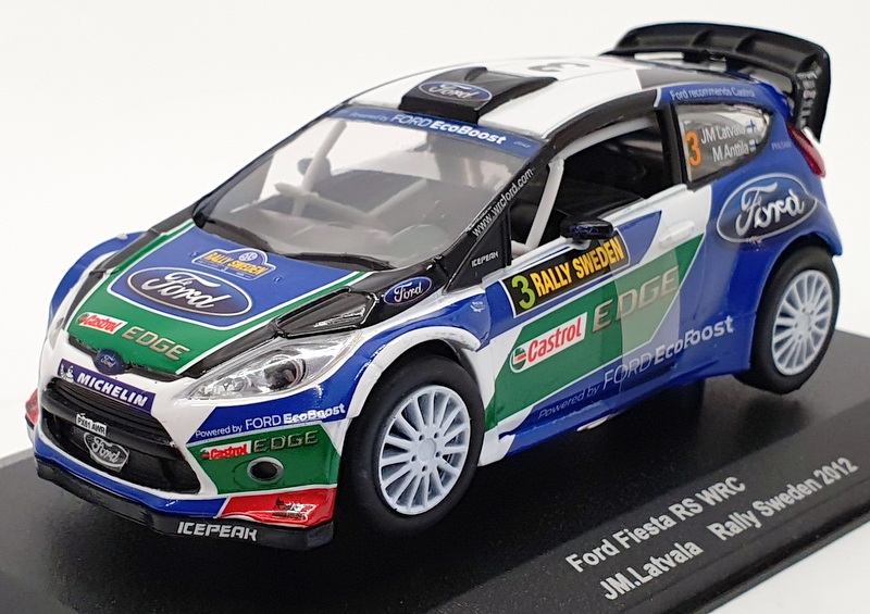 Saico 1 32 Scale Ty3149 Ford Fiesta Rs Wrc Jm Latvala Rally Sweden 12 Ebay