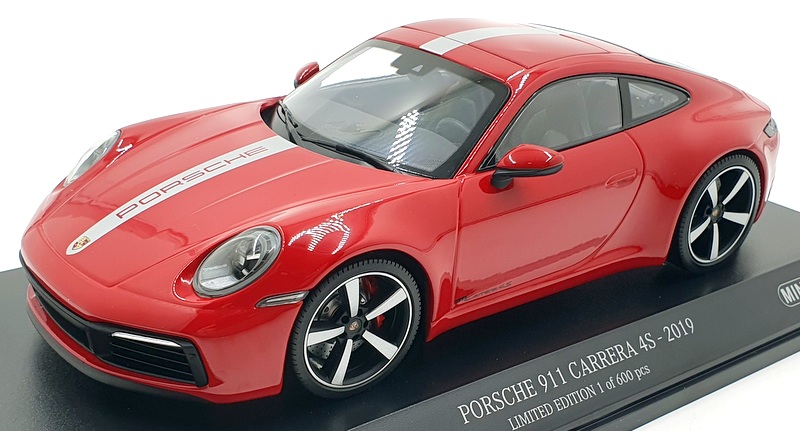 Minichamps 1/18 Scale 155 067326 Porsche 911 Carrera 4S 2019
