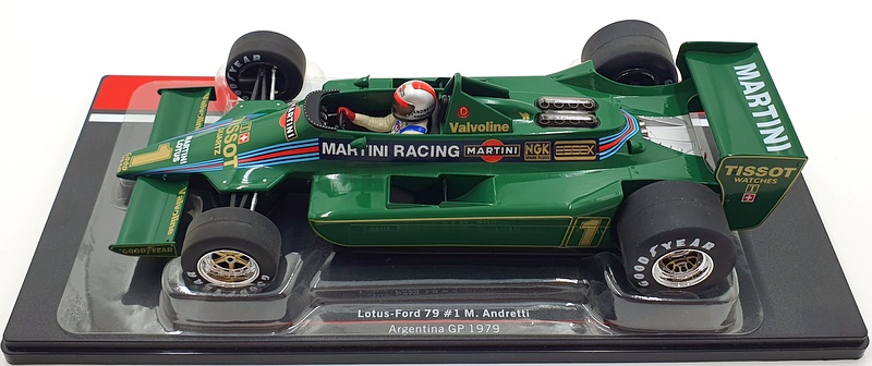 Model Car Group 1/18 Scale MCG18620F Lotus Ford 79 #1 Agentina 1979 Andretti