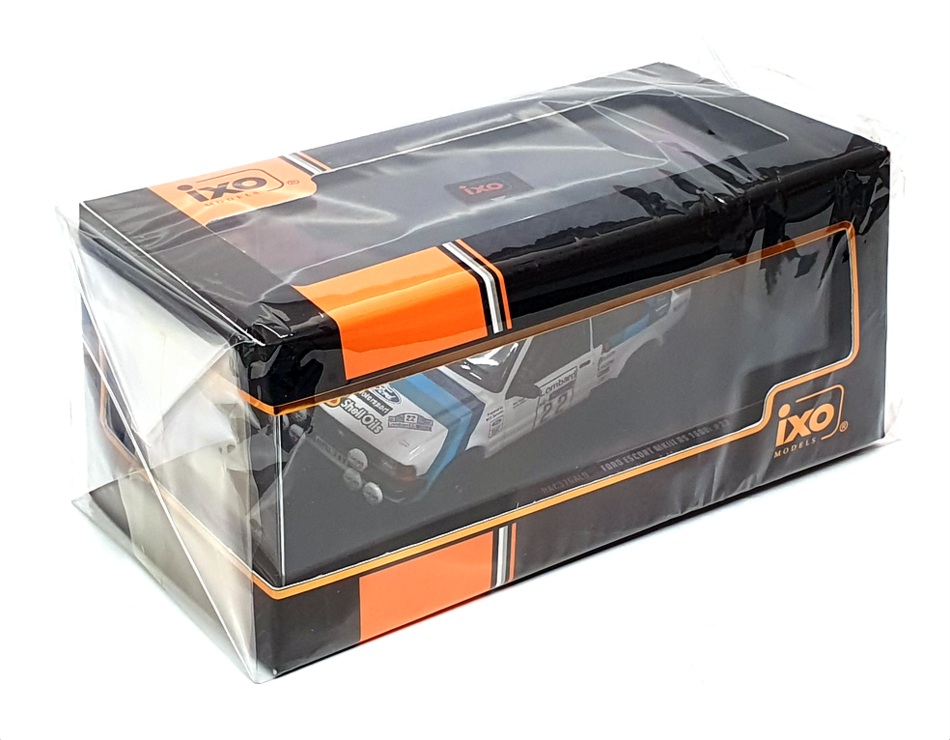 Ixo 1/43 Scale RAC376ALQ - Ford Escort MKIII RS 1600i #22 RAC Rally 1983