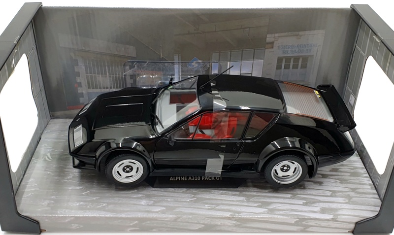 Solido 1/18 Scale Diecast S1801205 - Alpine A310 Pack GT 1983 - Black
