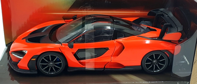 Jada 1/24 Scale 35485 - Fast and Furious McLaren Senna - Black/Orange Jada 1/24 Scale 35485 - Fast and Furious McLaren Senna - Black/Orange