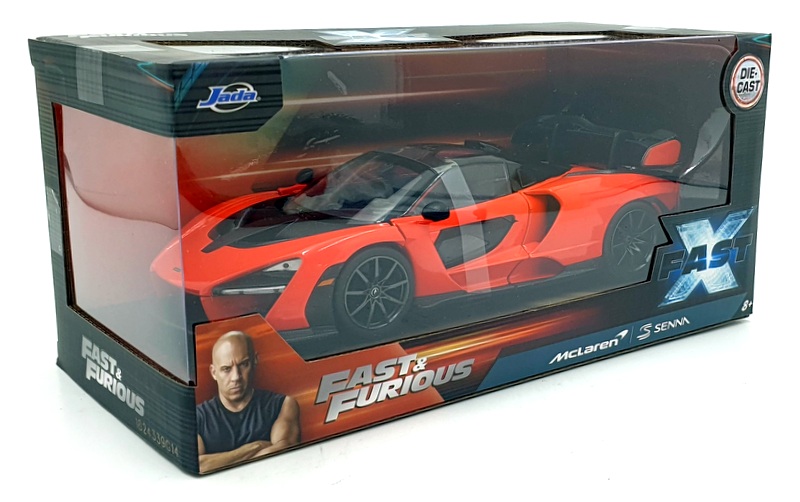 Jada 1/24 Scale 35485 - Fast and Furious McLaren Senna - Black/Orange Jada 1/24 Scale 35485 - Fast and Furious McLaren Senna - Black/Orange