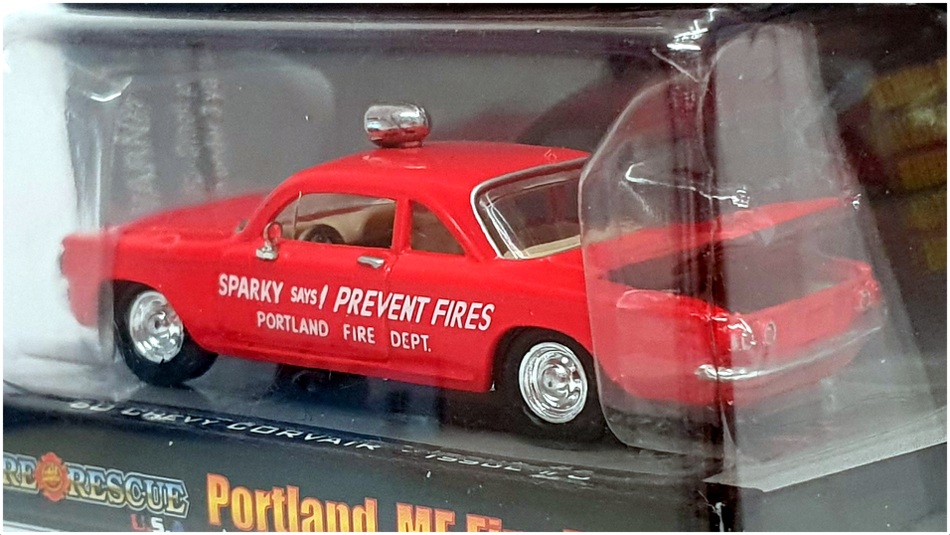 Racing Champions 1/64 Scale 94720 - 1960 Chevy Corvair - Portland FD Racing Champions 1/64 Scale 94720 - 1960 Chevy Corvair - Portland FD