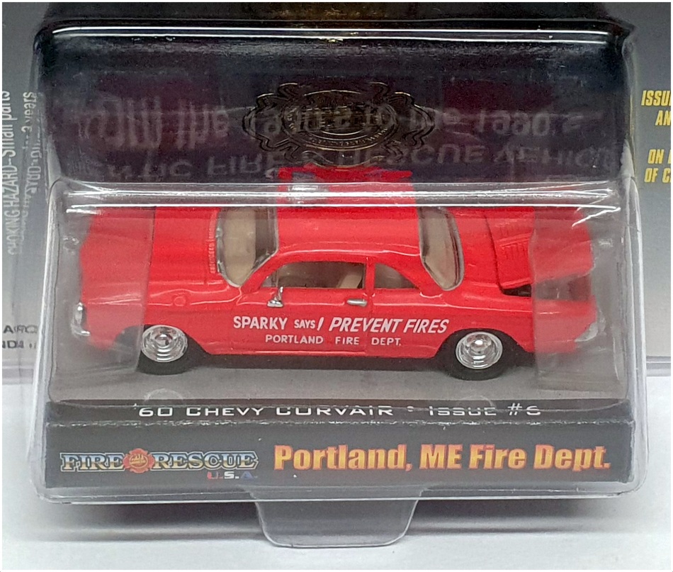 Racing Champions 1/64 Scale 94720 - 1960 Chevy Corvair - Portland FD Racing Champions 1/64 Scale 94720 - 1960 Chevy Corvair - Portland FD