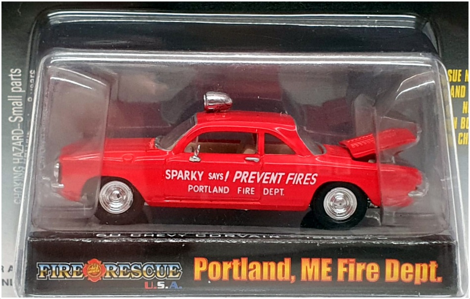 Racing Champions 1/64 Scale 94720 - 1960 Chevy Corvair - Portland FD Racing Champions 1/64 Scale 94720 - 1960 Chevy Corvair - Portland FD