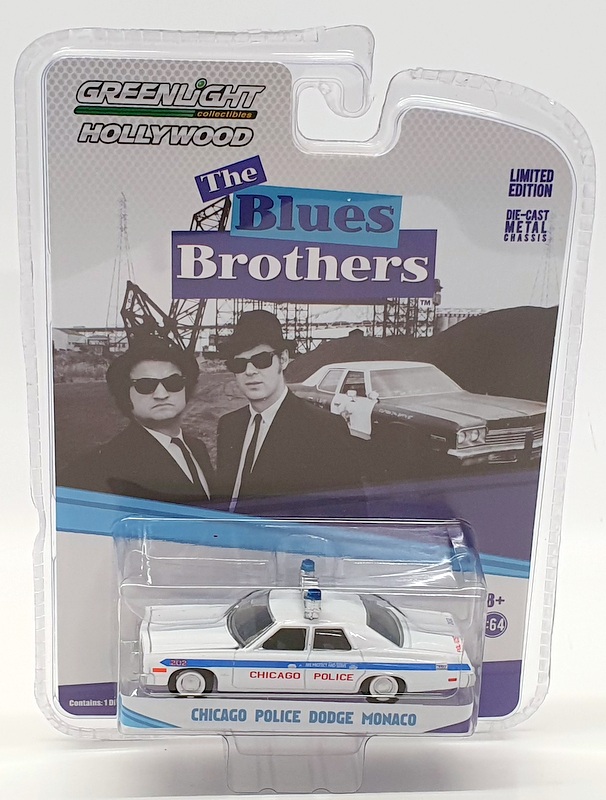 Greenlight 1/64 Scale 44710 - Chicago Police Dodge Monaco The Blues Brother
