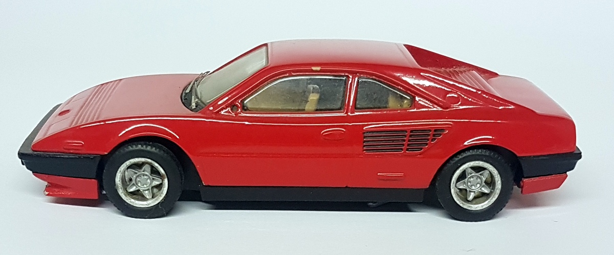 Small Wheels 1/43 Scale White Metal - SW6 Ferrari Mondial Rosso Red