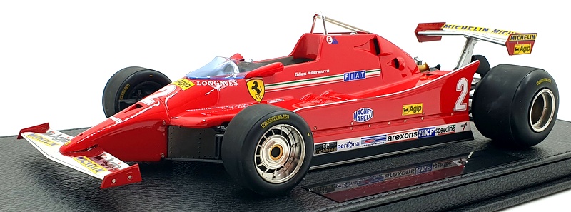 GP Replicas 1/18 Scale Resin GP97B - Ferrari 126 C #2 Gilles Villeneuve