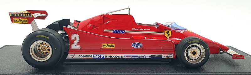 GP Replicas 1/18 Scale Resin GP97B - Ferrari 126 C #2 Gilles Villeneuve