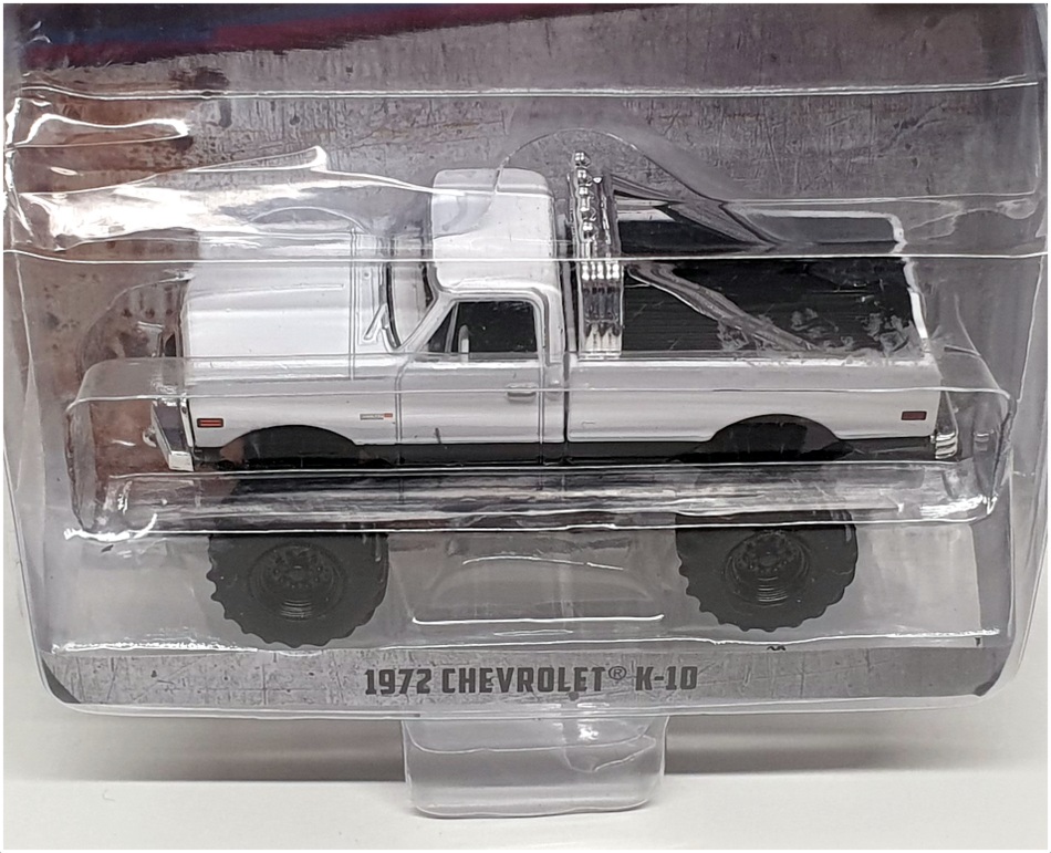 Greenlight 1/64 Scale 49030-C - 1972 Chevrolet K-10 - White