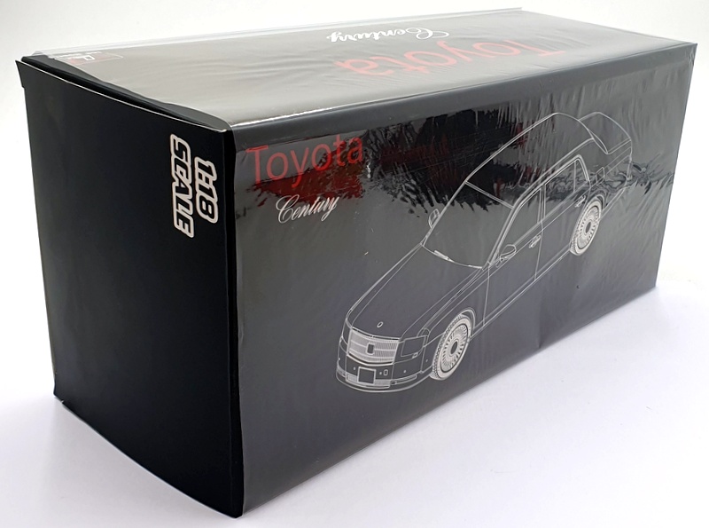 自動車 LCD 1:18 TOYOTA Century Diecast model 1/18 LCD Toyota Century (Maroon Dark Red) Diecast Car Model