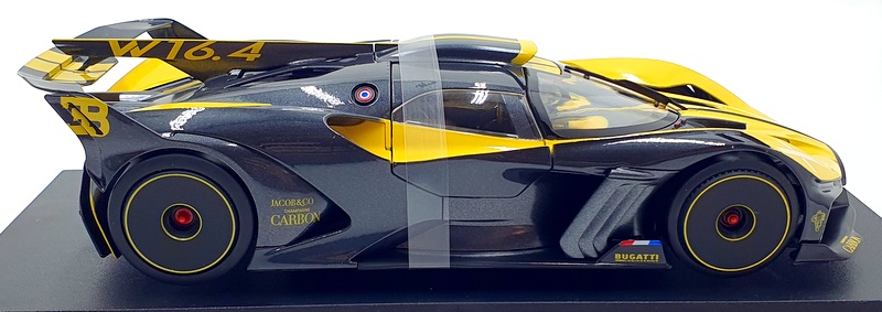 Maisto 1/18 Scale Diecast 46629 - Bugatti Bolide - Yellow/Black | eBay