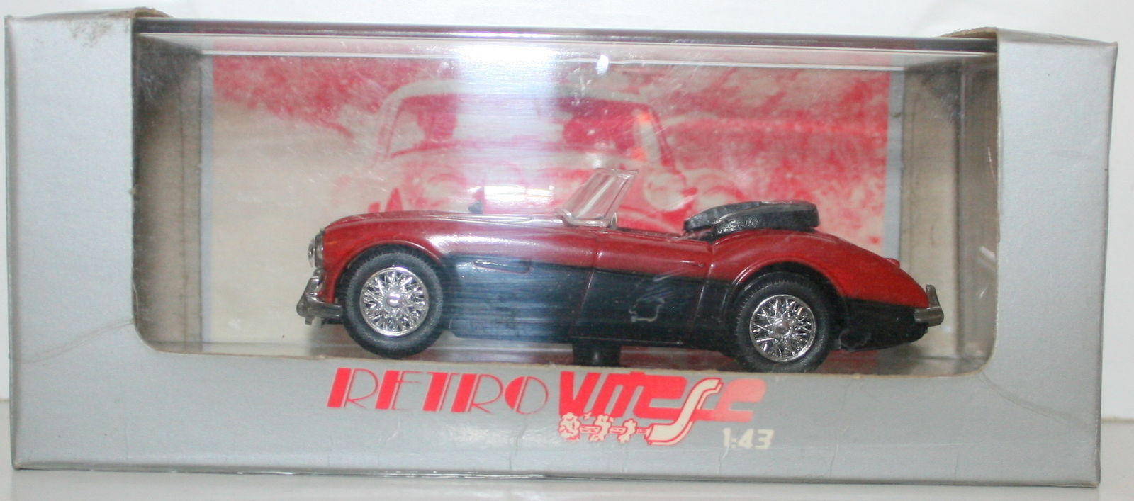 VITESSE 1/43 - 171 AUSTIN HEALEY 3000 OPEN CABRIOLET - RED