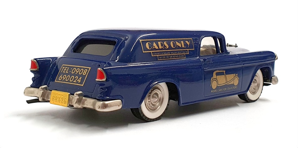 Brooklin Models 1/43 Scale BRK26X 003 - 1955 Chevrolet Nomad Van - Navy Blue Brooklin Models 1/43 Scale BRK26X 003 - 1955 Chevrolet Nomad Van - Navy Blue