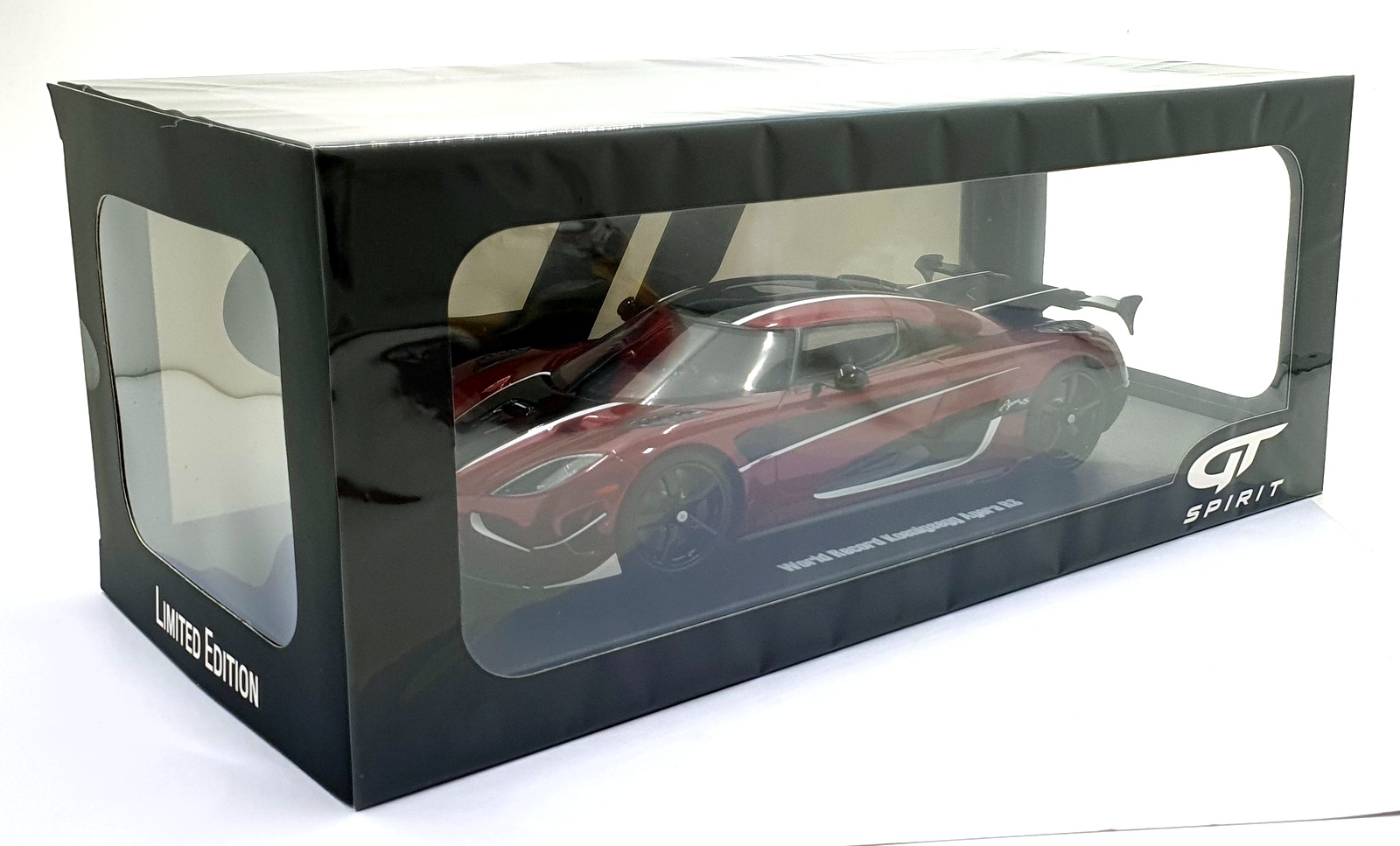 GT Spirit 1/18 Scale Resin GT931 - World Record Koenigsegg Agera RS - Red/Black