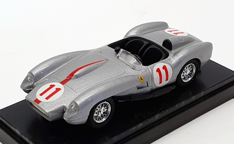 Progetto K 1/43 Scale 016 - Ferrari 250 T.R. - #11 Riverside 1958 - Silver