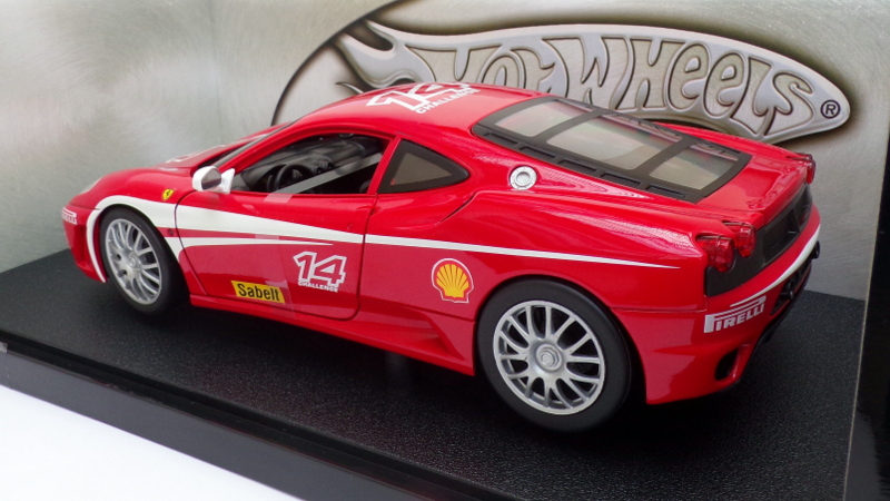 Hot Wheels 1/18 Scale Diecast P4403 - Ferrari F430 Challenge