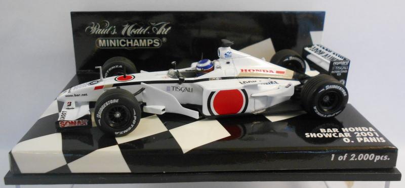 Minichamps F1 1/43 Scale - 430 010080 BAR HONDA O.PANIS