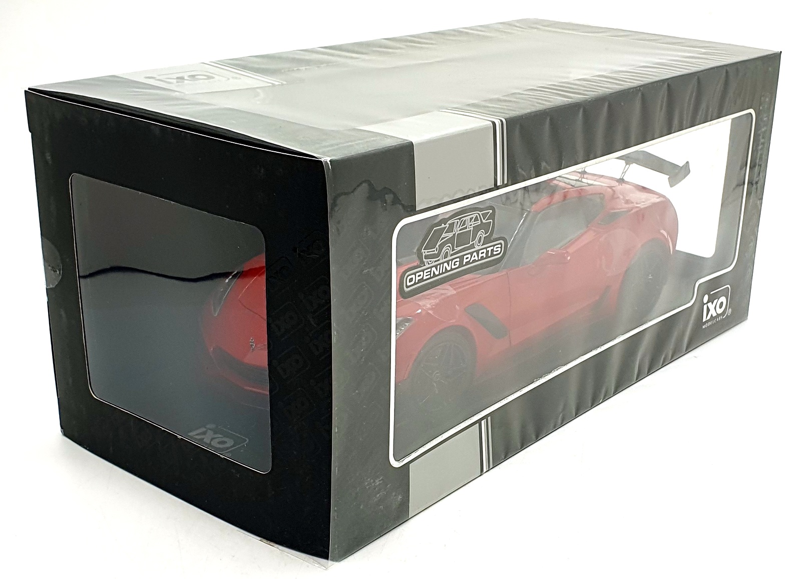 IXO 1/18 Scale 18RDC243-FO - 2019 Chevrolet Corvette C7 ZR1 - Red