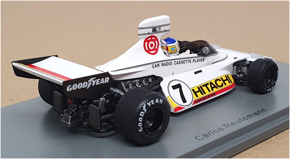 Tecnomodel Brabham BT44 #7 Carlos Reutemann GP De Belgique 1974 1/18 TM18-274C