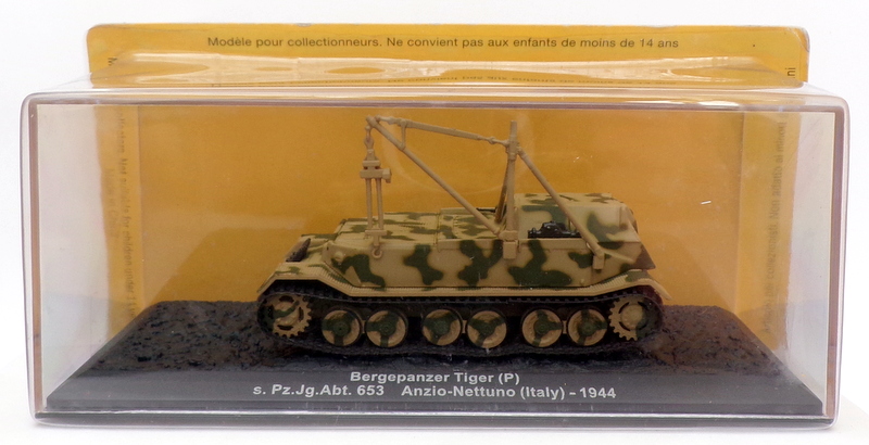 Altaya 1/72 Scale A28420U - Bergepanzer Tiger Tank - Italy 1944