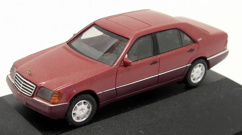 Herpa 1/87 Scale Plastic - 100113 Mercedes Benz 600 SEL Red ...