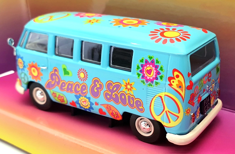 Corgi 1/43 Scale Model Car CC02738 - Volkswagen Camper Van Peace Love & Freedom Corgi 1/43 Scale Model Car CC02738 - Volkswagen Camper Van Peace Love & Freedom